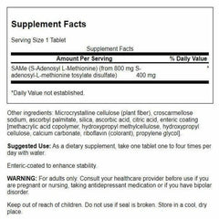 Swanson High-Potency SAME 400 mg packaging