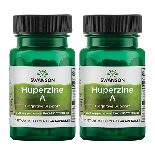 Swanson Huperzine A 200 mcg - 30 capsules pack 1