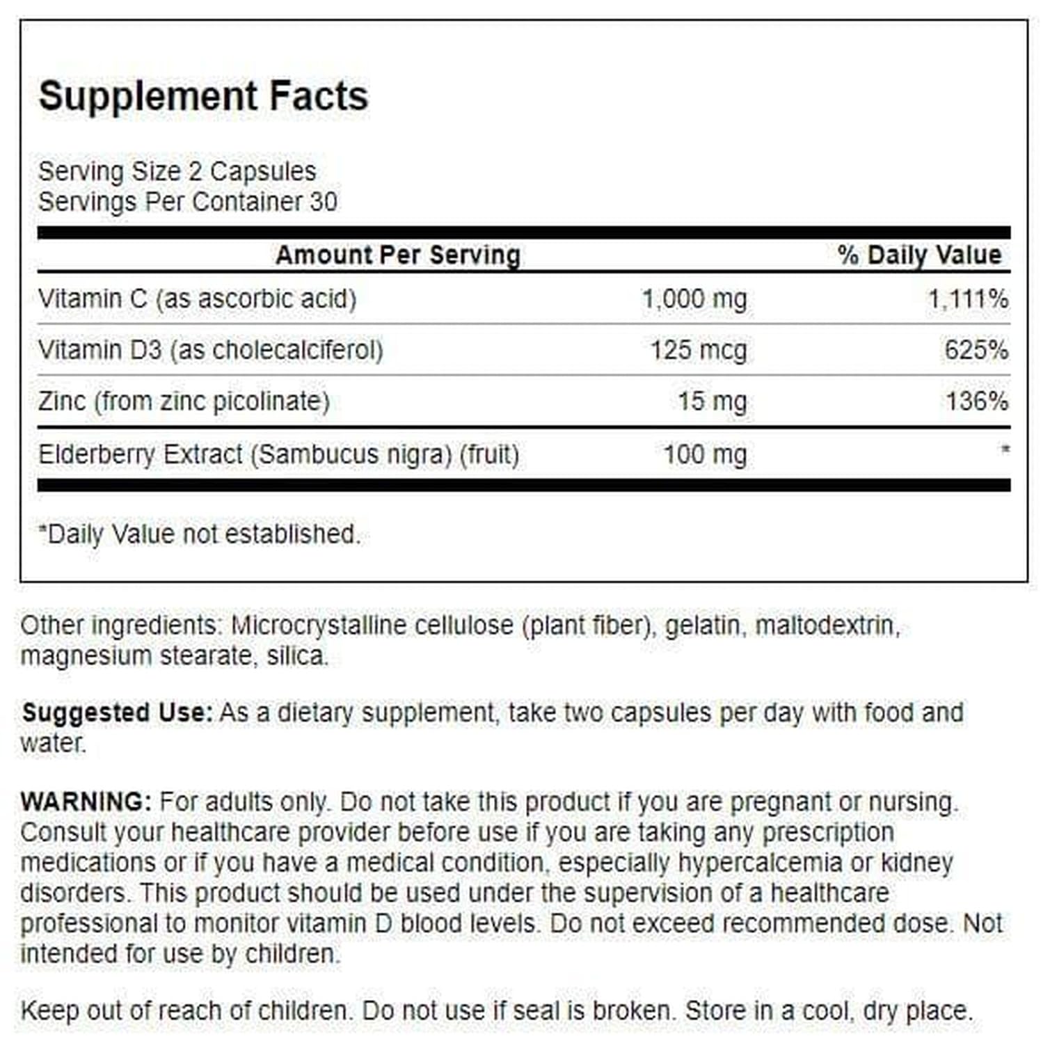 Close-up of immune-supporting ingredients