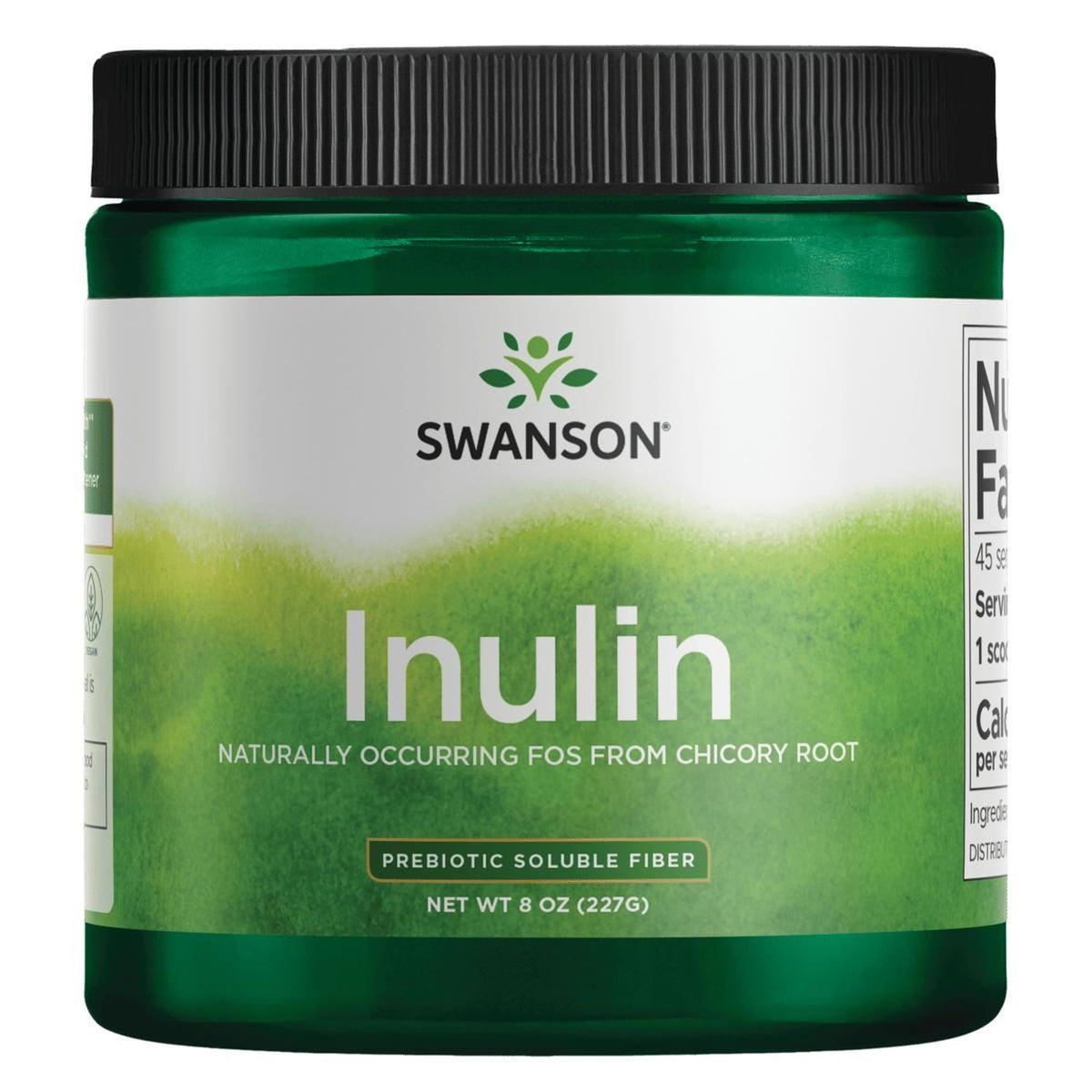 Swanson Inulin 8 oz powder container
