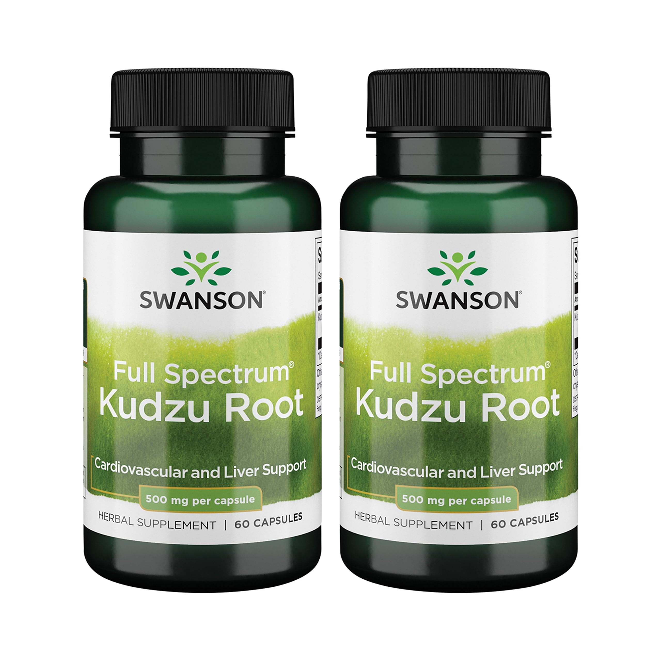 Swanson Kudzu Full Spectrum 2-pack bottle front view