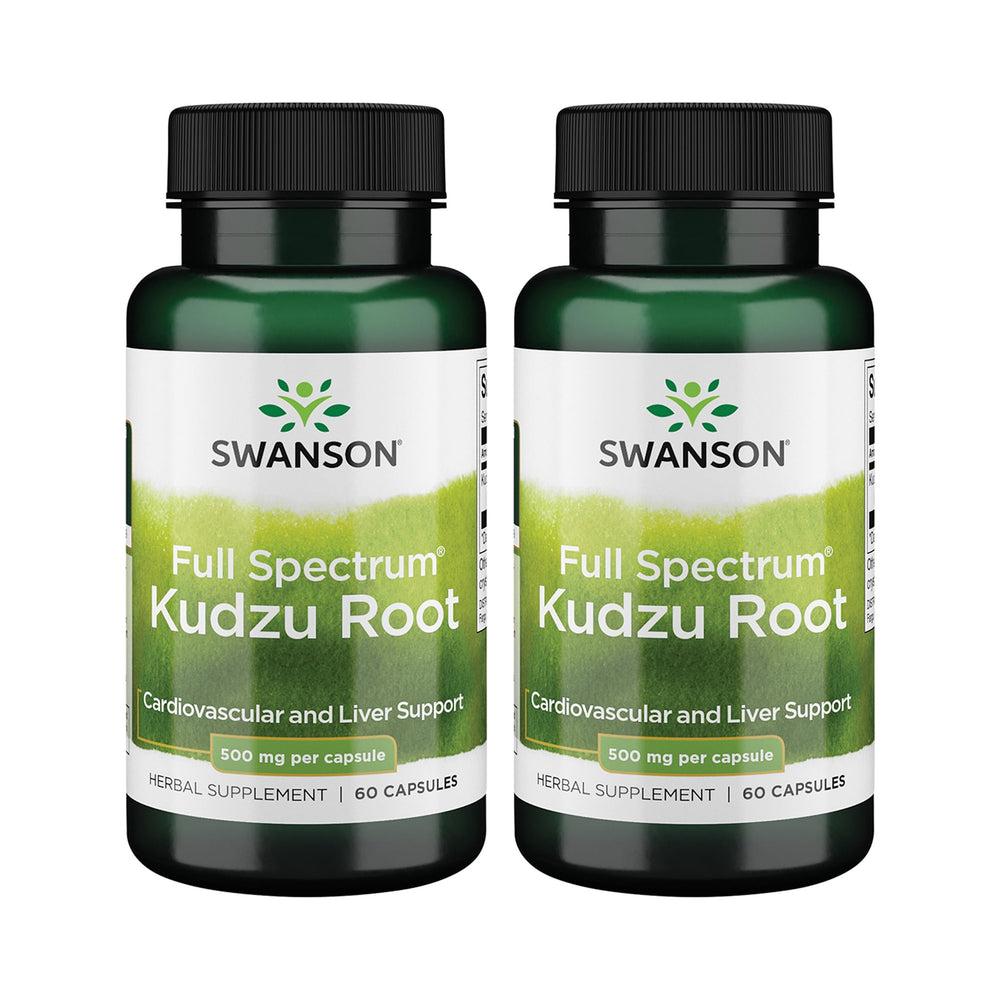 Swanson Kudzu Full Spectrum 2-pack bottle front view