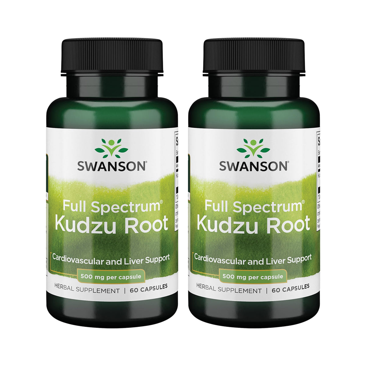 Swanson Kudzu Full Spectrum 2-pack bottle front view