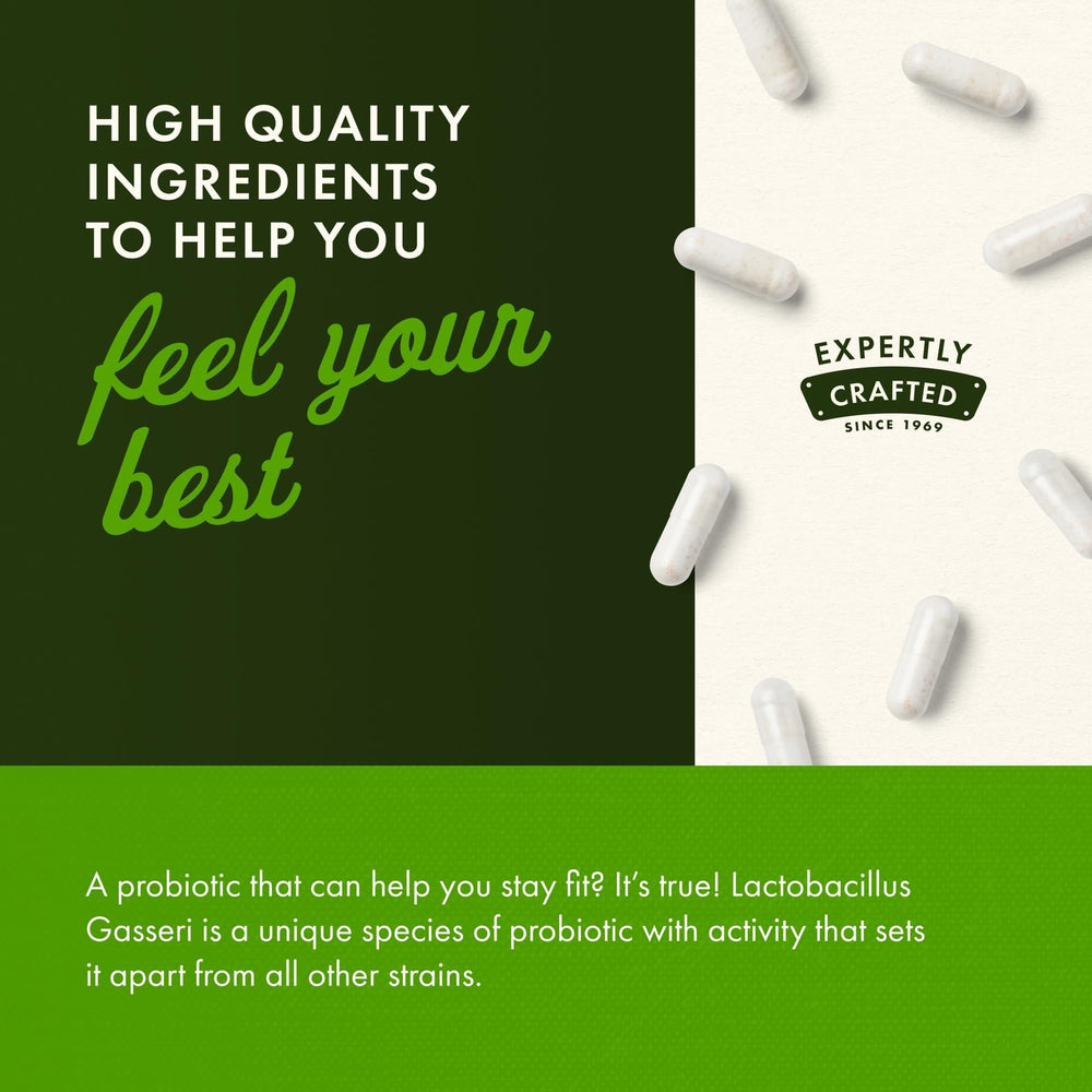 Graphic illustrating 3 billion CFU probiotic per serving