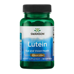 Swanson Lutein bottle with 60 softgels