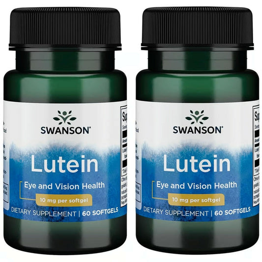 Swanson Lutein 10 mg bottle front view