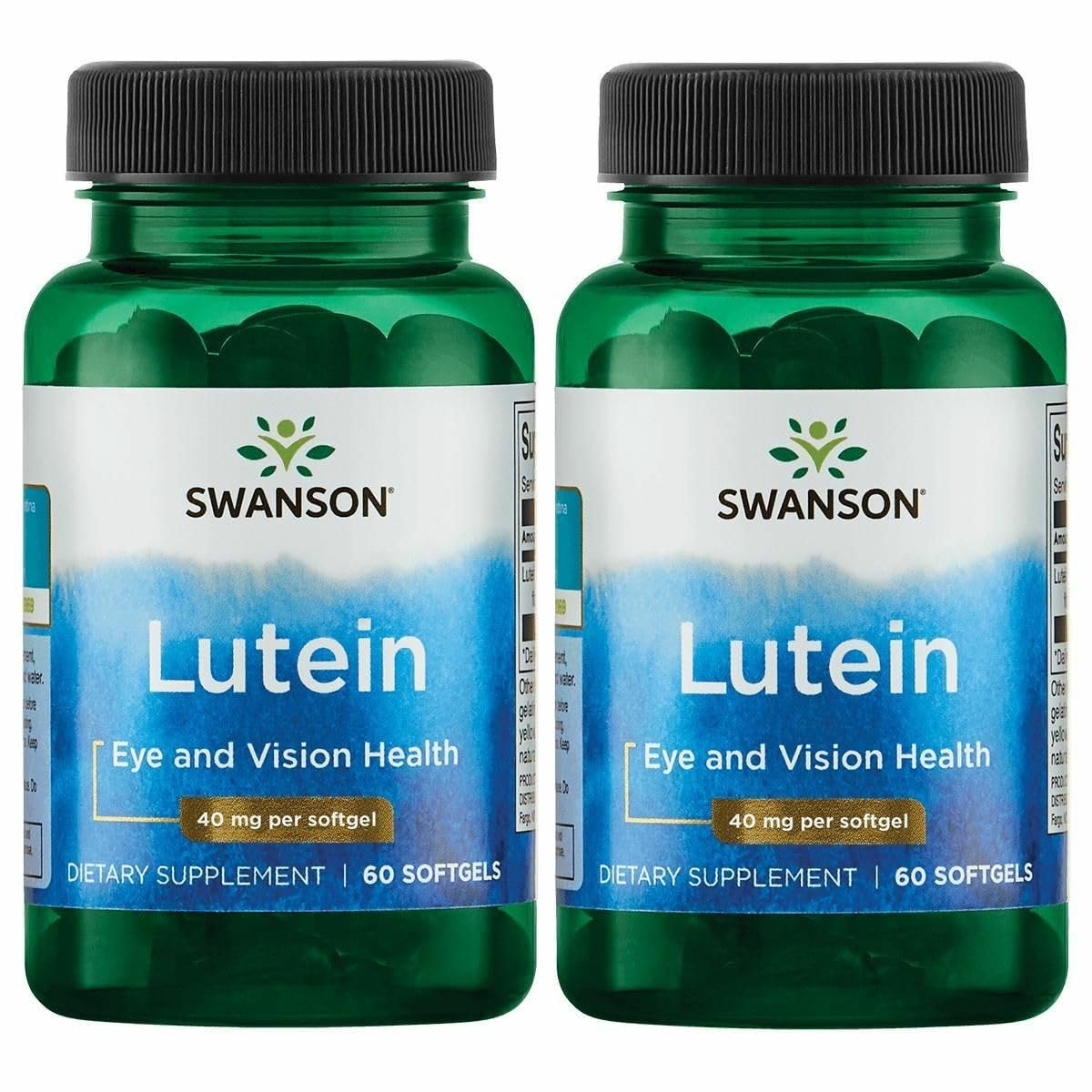 Hero image of Swanson Lutein 40 mg softgels 60 count 2 pack