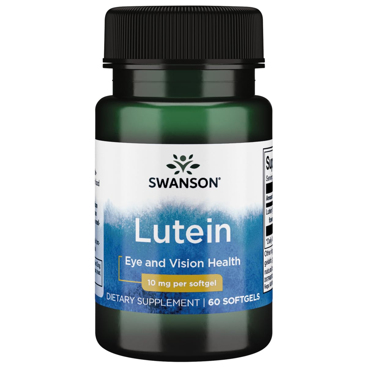 Swanson Lutein 10 mg bottle - main image