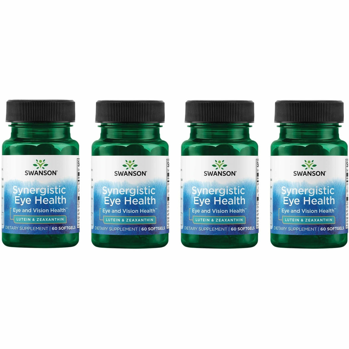 Swanson Lutein & Zeaxanthin Eye Health bottle label