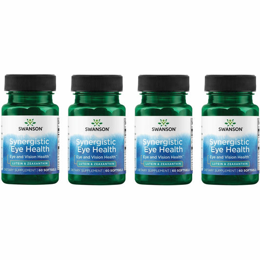 Swanson Lutein & Zeaxanthin Eye Health bottle label