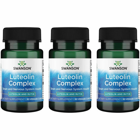 Bottle of Swanson Luteolin Complex with Rutin