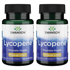 Swanson Lycopene 10 mg Sgels 2-Pack - Front view
