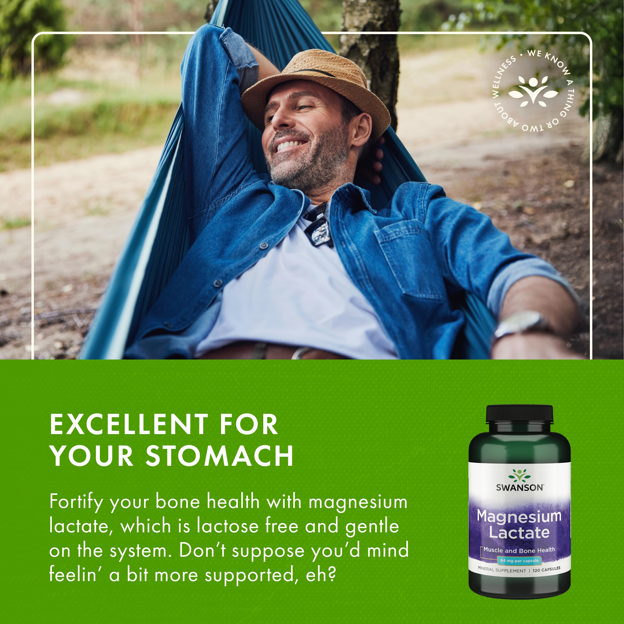 Lactose-free magnesium mineral supplement packaging