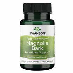 Swanson Magnolia Bark bottle front view
