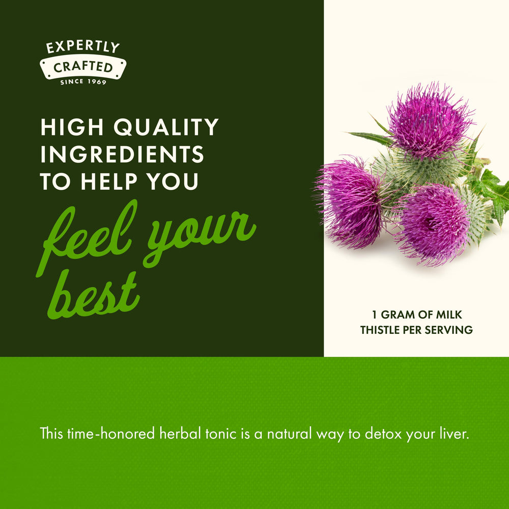 Natural liver support concept with plant extracts