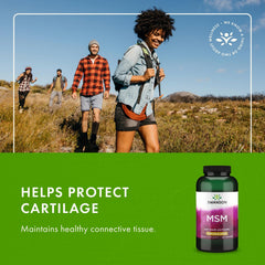 Swanson MSM capsules close-up