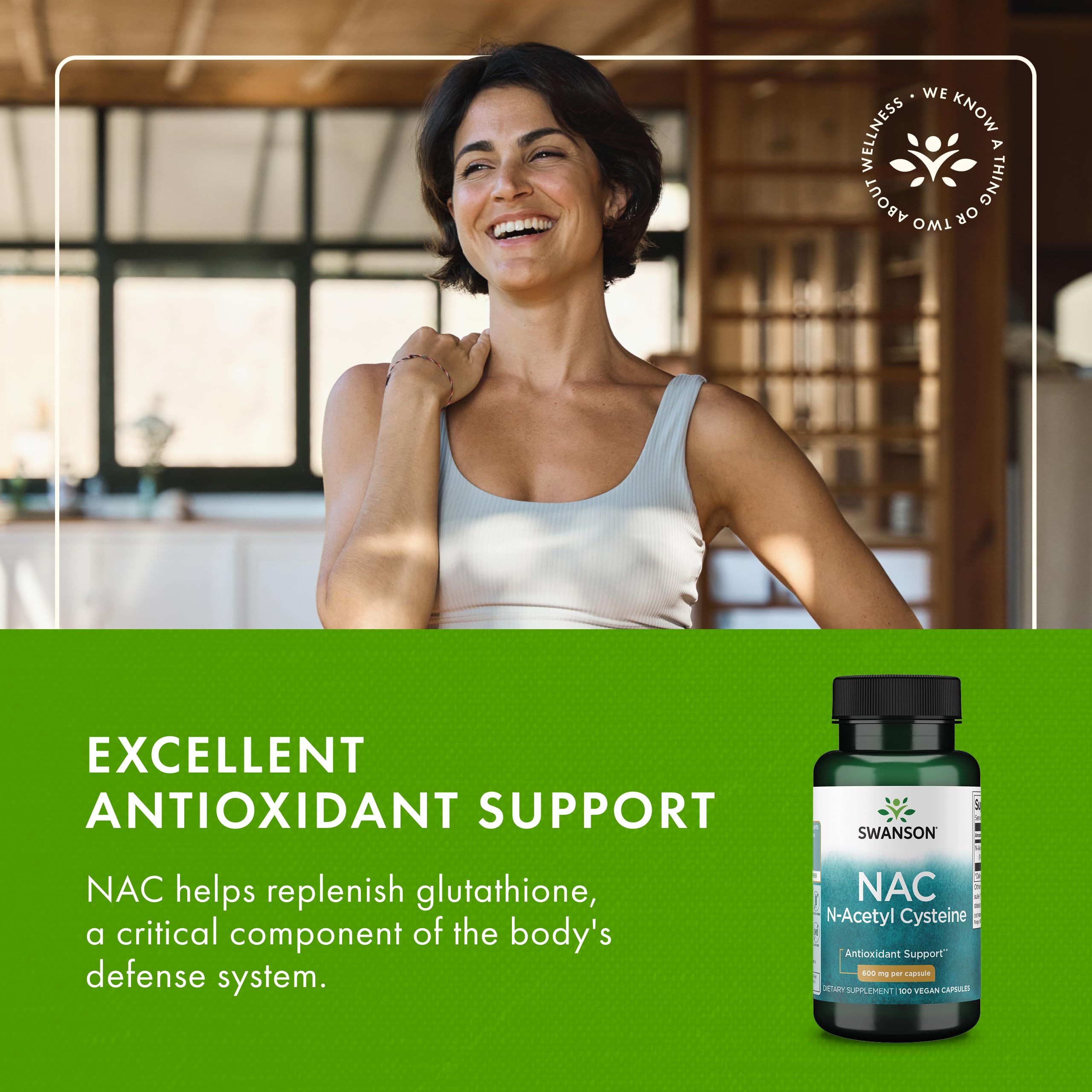Glutathione production support illustration