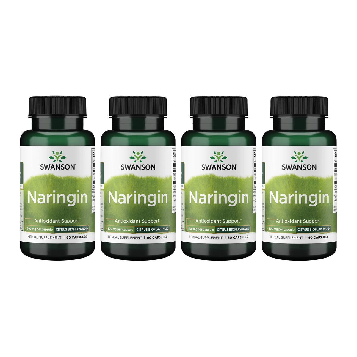 Swanson Naringin 500 mg bottle front view