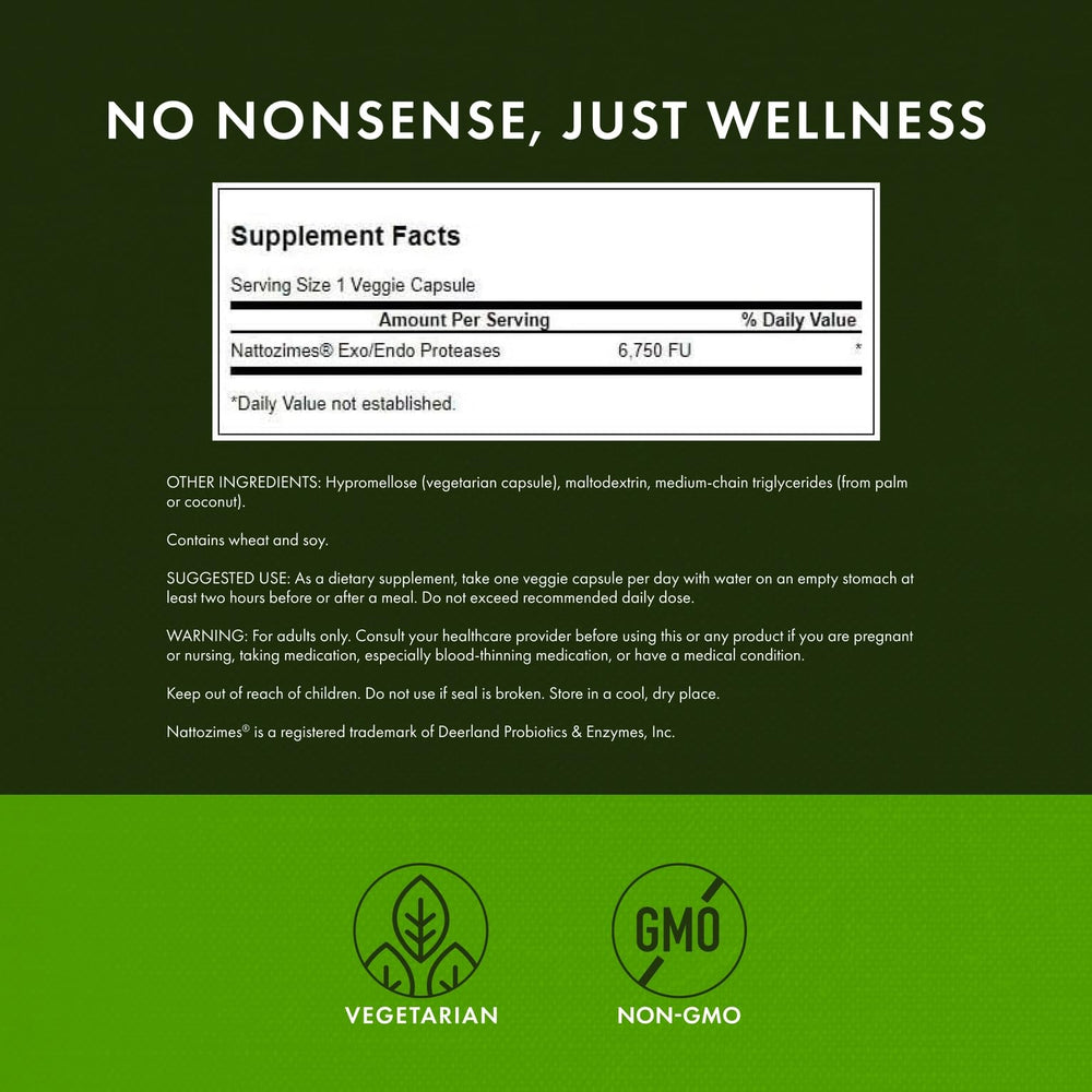 Label details: Nattozimes 195 mg 6750 FU