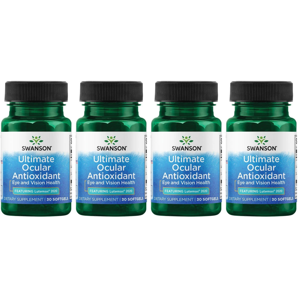 Swanson Ultimate Ocular Antioxidant with Lutemax 2020 - 4 Pack Softgels