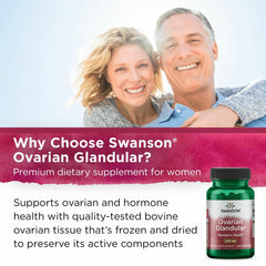 Premium bovine tissue source for ovarian glandular product