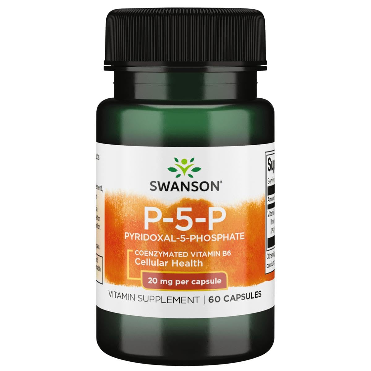 Swanson P-5-P Vitamin B-6 20 mg bottle front