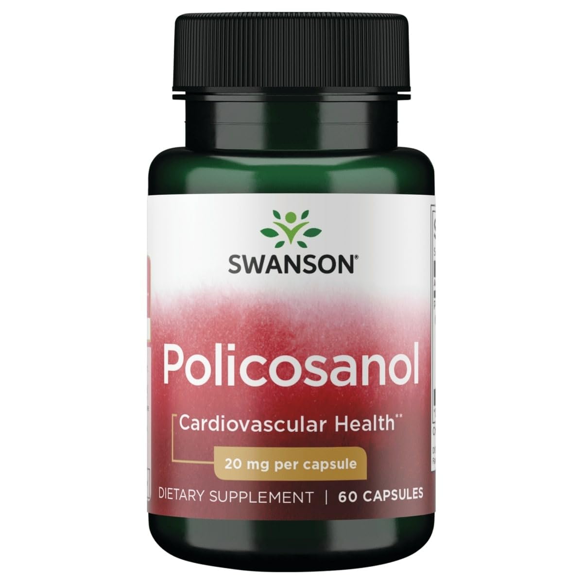 Swanson Policosanol bottle with label