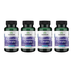 Swanson Potassium Citrate bottle label