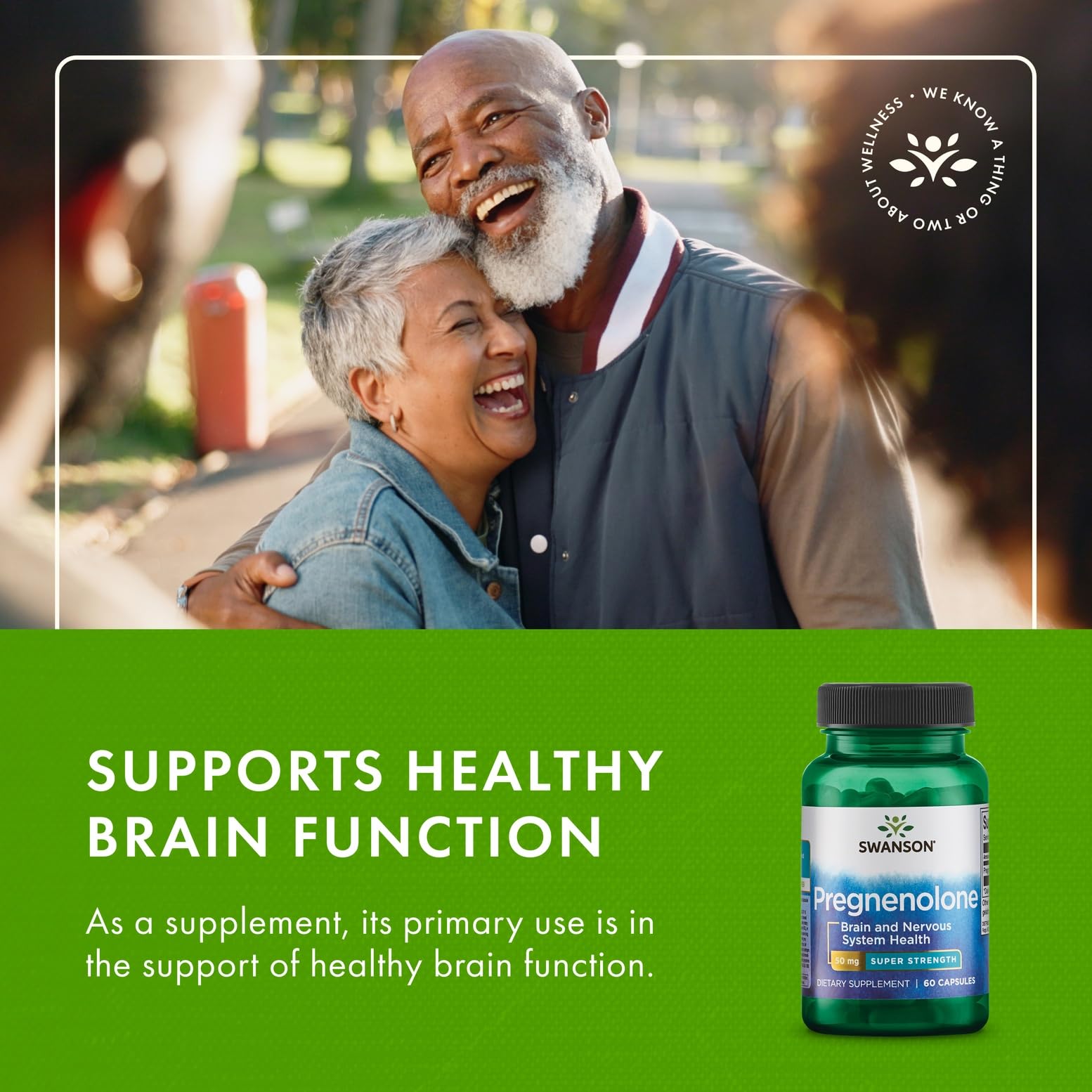 Product label detail - Swanson Pregnenolone 50 mg