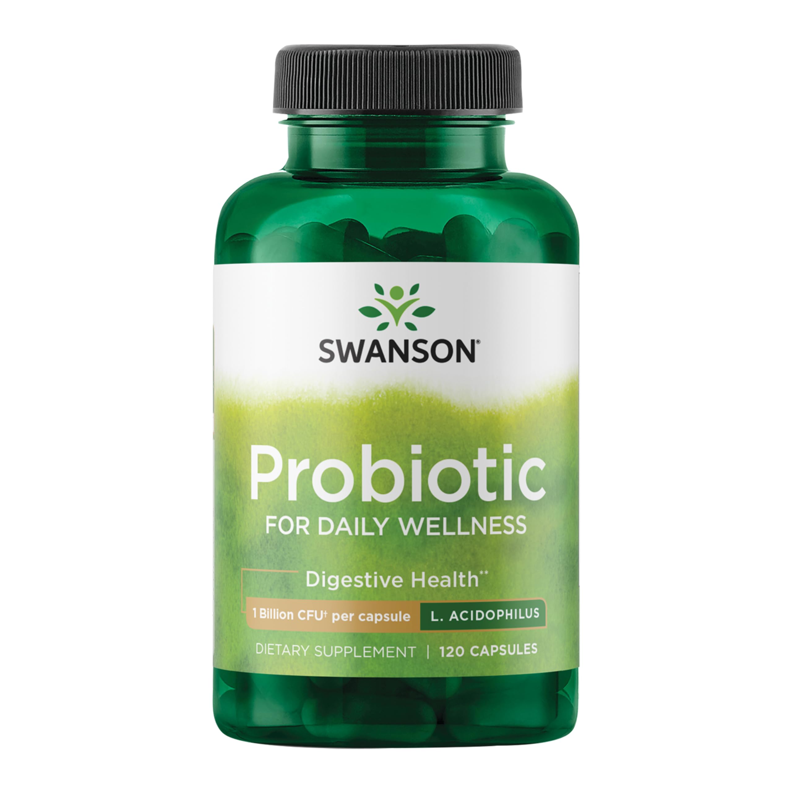 Swanson Probiotic 1B CFU capsule for digestive health