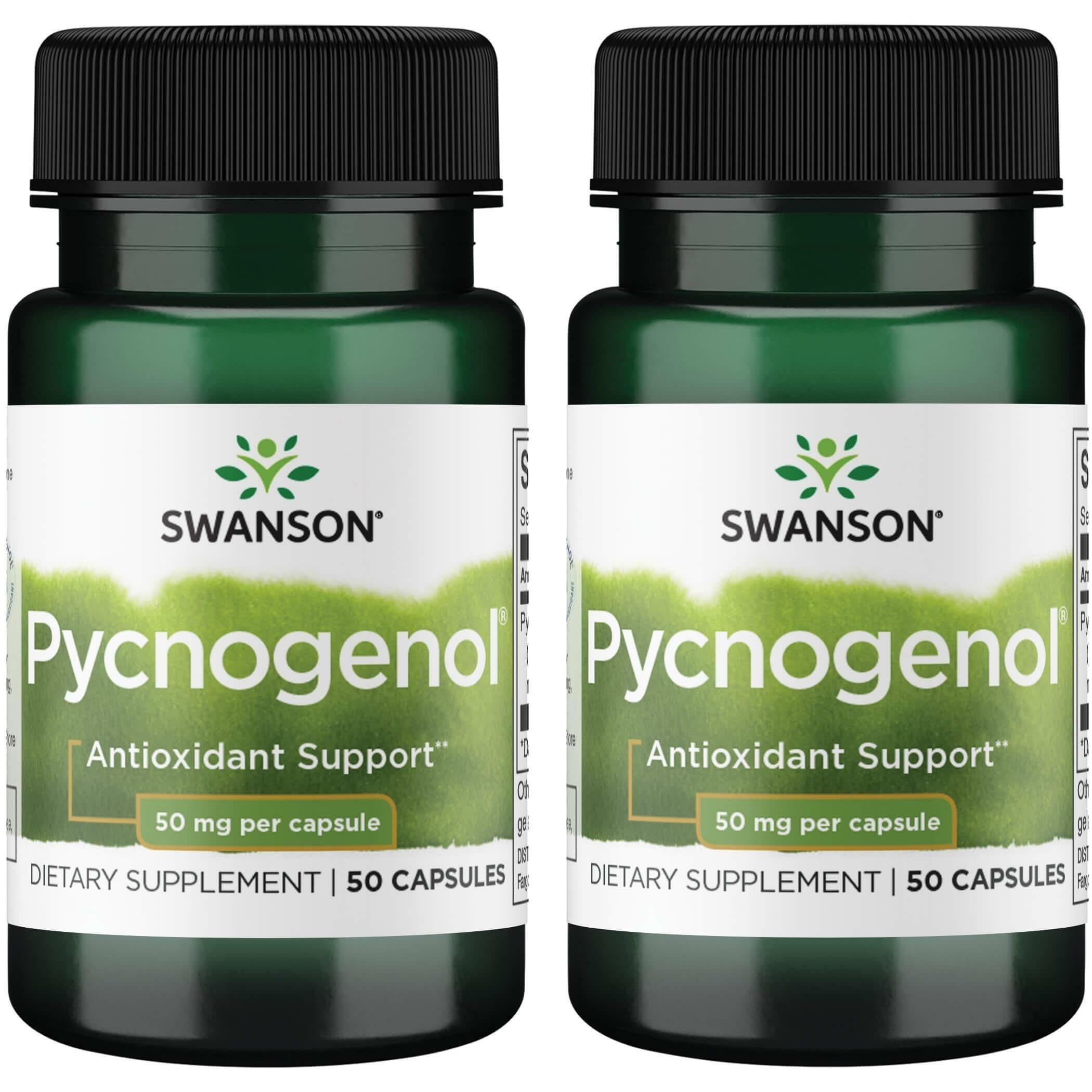 Swanson Pycnogenol 50 mg bottle – front view
