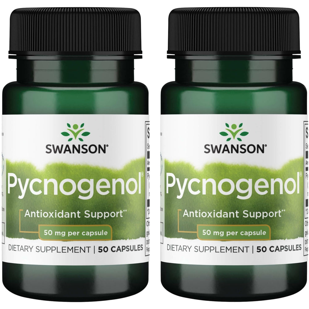 Swanson Pycnogenol 50 mg bottle – front view