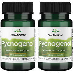 Swanson Pycnogenol 50 mg bottle – front view