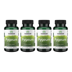 Swanson Pygeum 125 mg, 100 capsules, 4-pack bottle