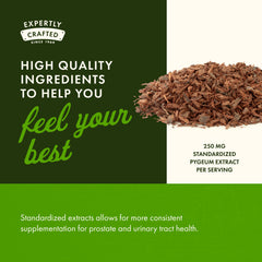 Promotional hero image for Swanson Pygeum