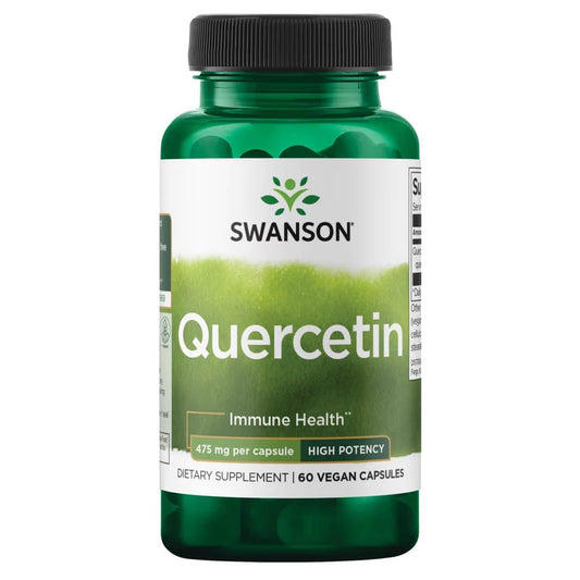 Swanson High Potency Quercetin bottle with label