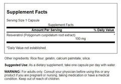 Swanson Resveratrol 100 - 100 mg, 30 capsules - image 2