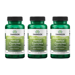Swanson Rhodiola Ashwagandha Ginseng Complex bottle front