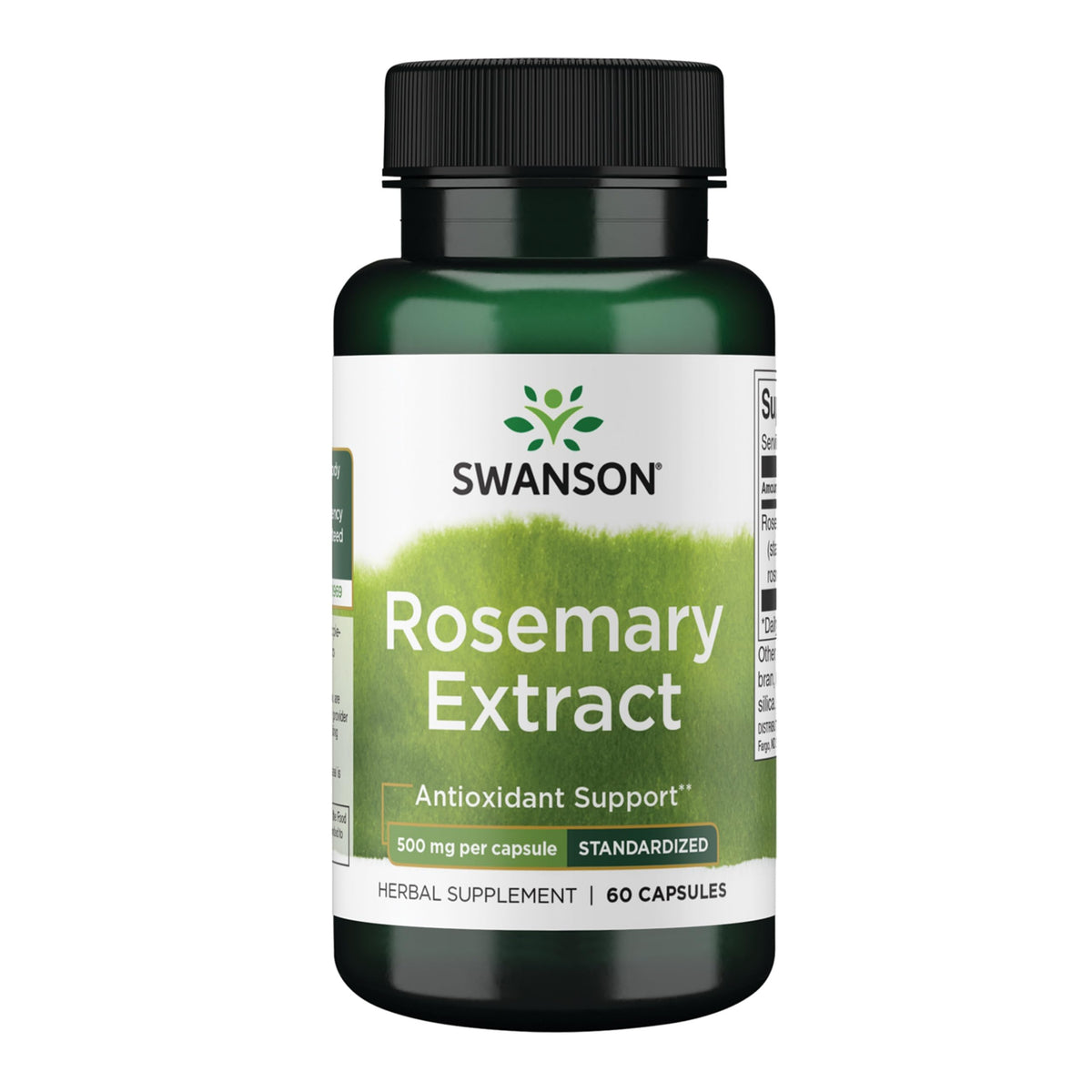 Hero image: Swanson Rosemary Extract 500 mg 60 capsules