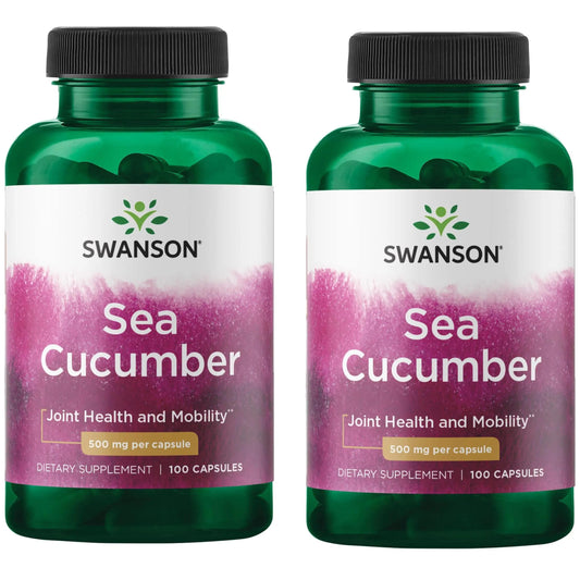 Swanson Sea Cucumber bottle with label