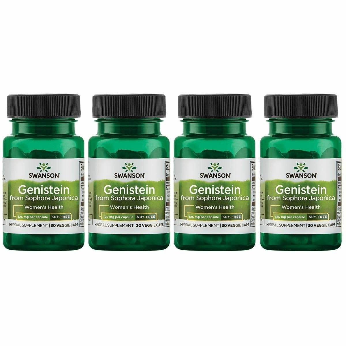 Swanson Soy-Free Genistein 4-pack hero image