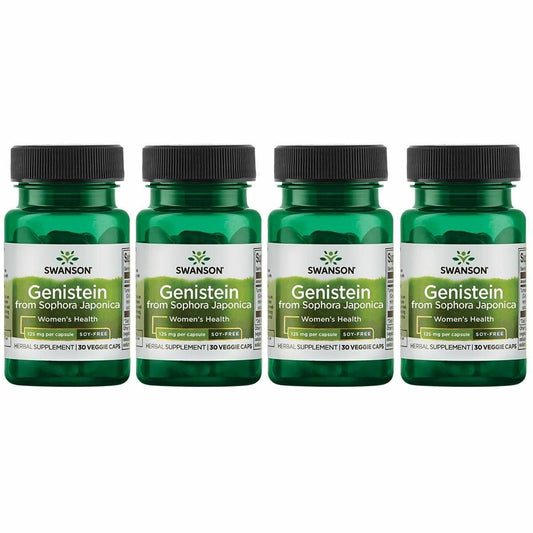 Swanson Soy-Free Genistein 4-pack hero image