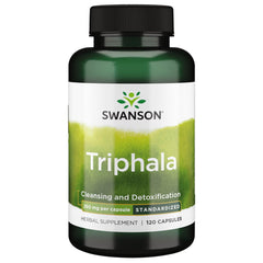 Swanson Triphala Standardized 250 mg bottle - front view (120 capsules) image 1