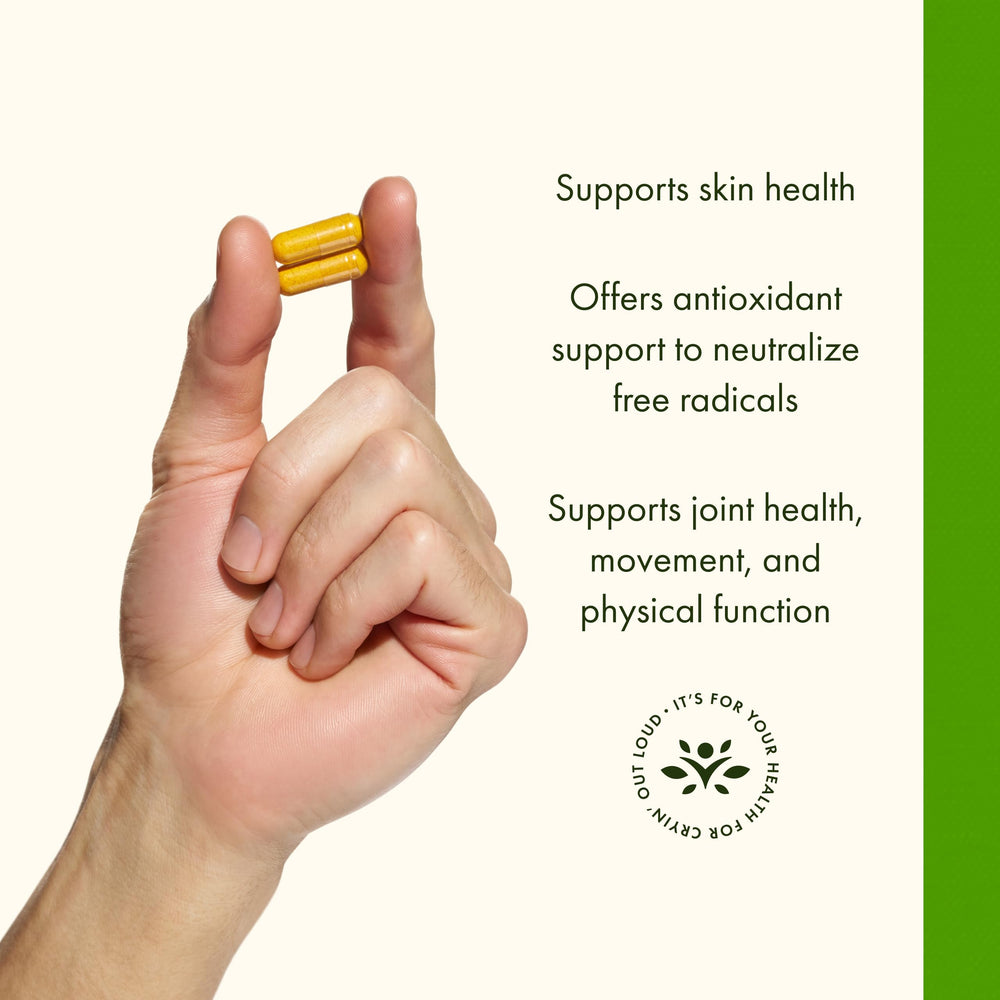 Liver detox support with turmeric curcumin