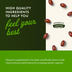 Premium CoQ10 ubiquinol in stabilized, bio-identical form