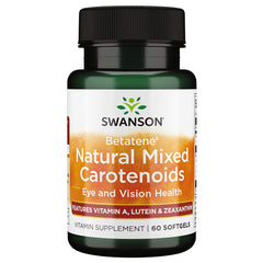 Swanson ULT Betatene NAT Mix Carotenoids 60SG bottle front