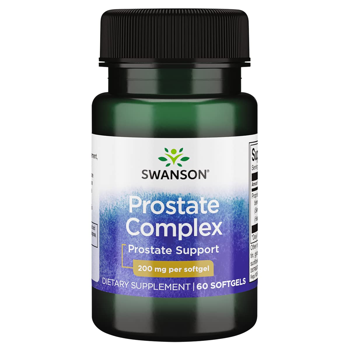 Swanson ULT Prostate Complex 200 mg softgel bottle