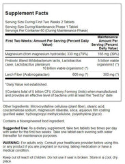 Close-up of PRO-OXY-BIOTIC probiotic capsules