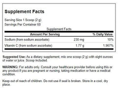 Swanson VIT C label close-up