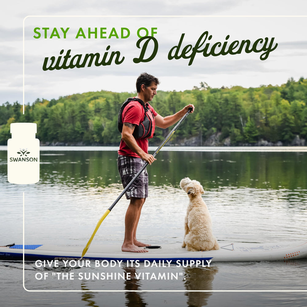 Supplement facts back label of Swanson Vitamin D Complex